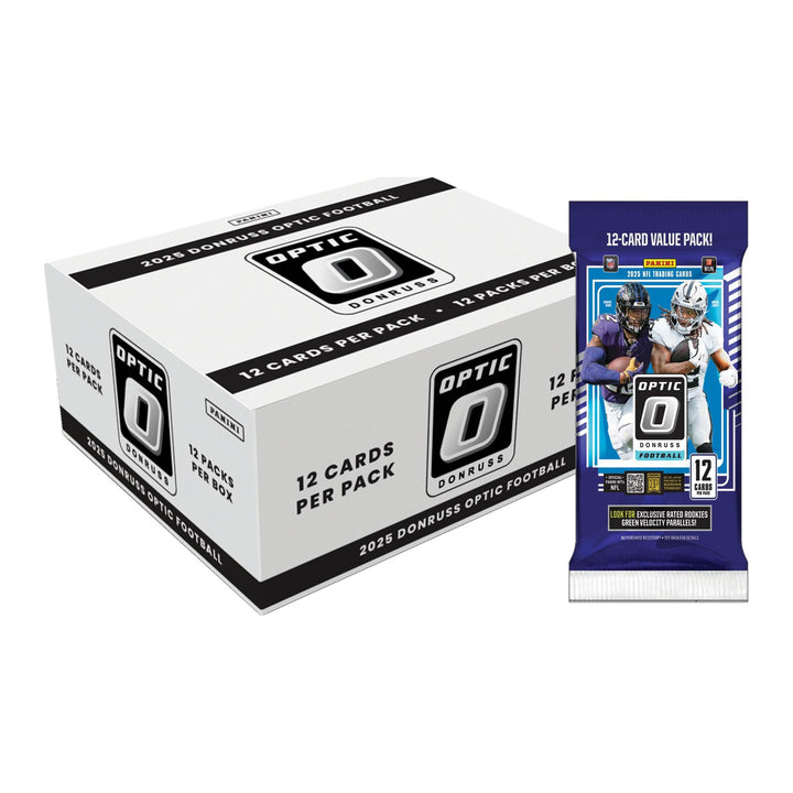 2025 Panini Donruss Optic Football Fat Pack Display Box