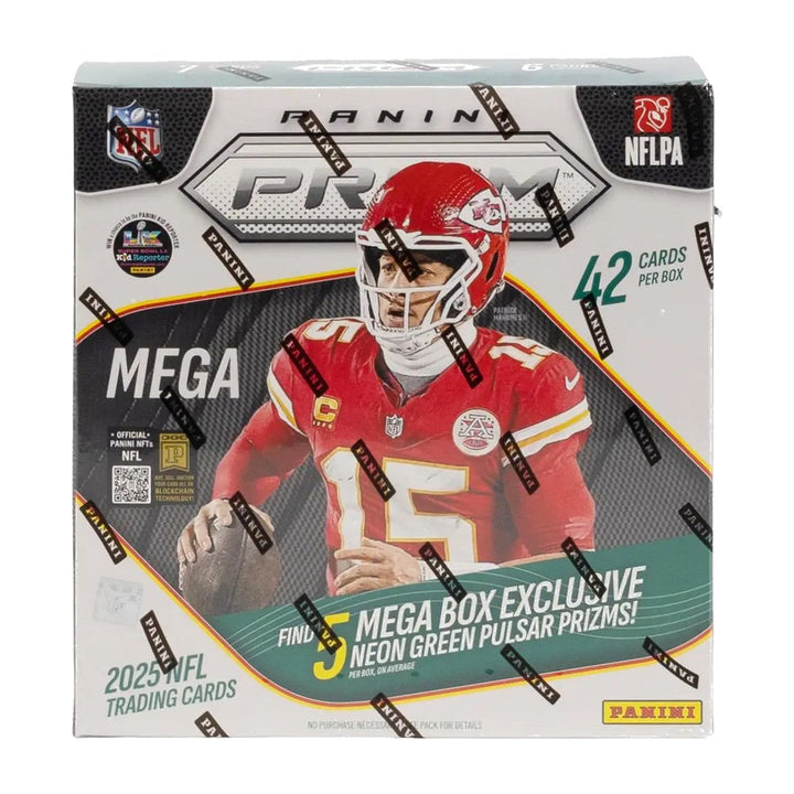 2025 Panini Prizm Football Mega Box, alternate view 2