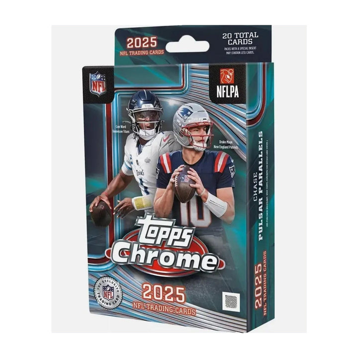 2025 Topps Chrome Football Hanger Box