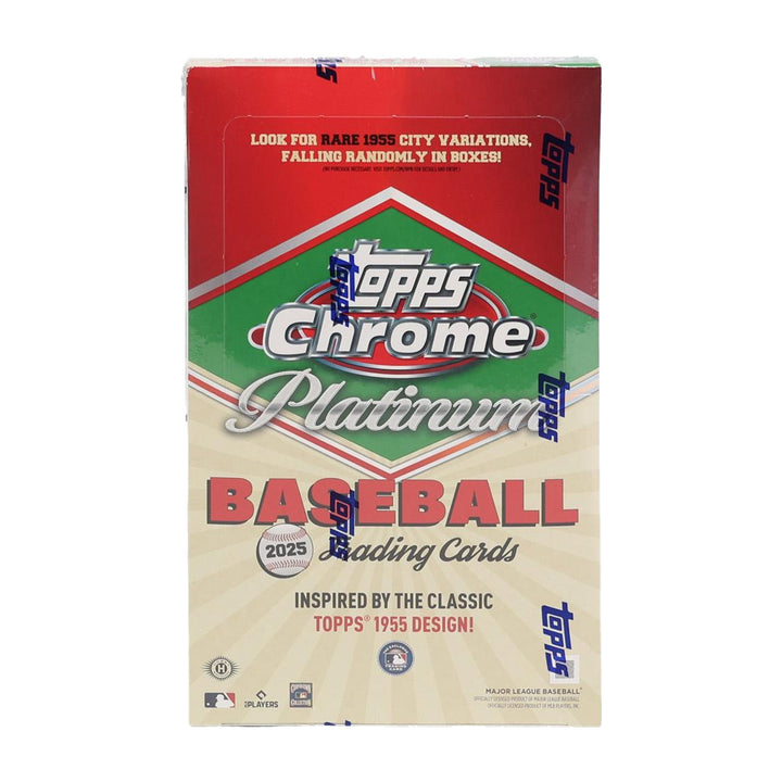2025 Topps Chrome Platinum 55 Baseball Hobby Box