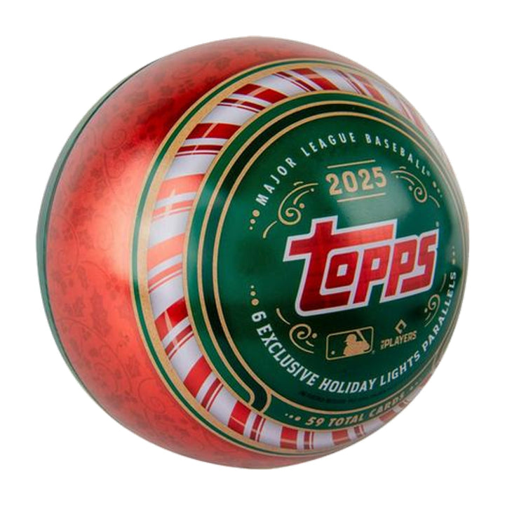 2025 Topps Holiday Baseball Tin