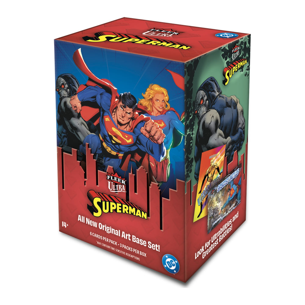 2025 Upper Deck Fleer Ultra Superman Blaster Box