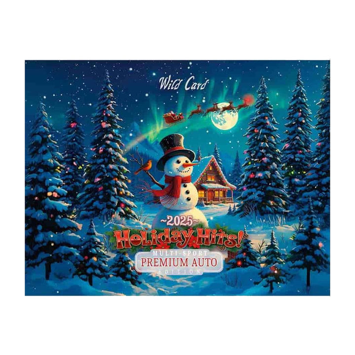 2025 Wild Card Multi-Sport Holiday Hits Edition Hobby Box
