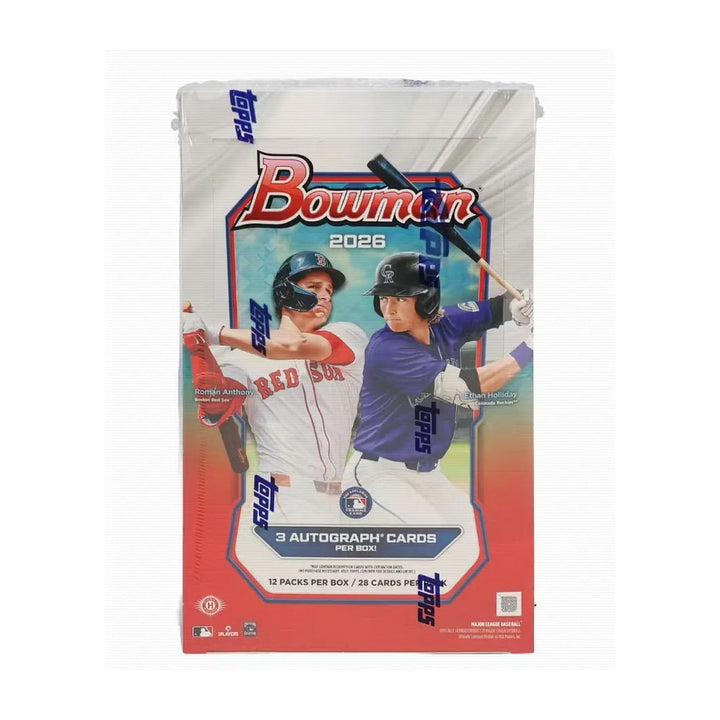 2026 Bowman Baseball Jumbo Hobby Box