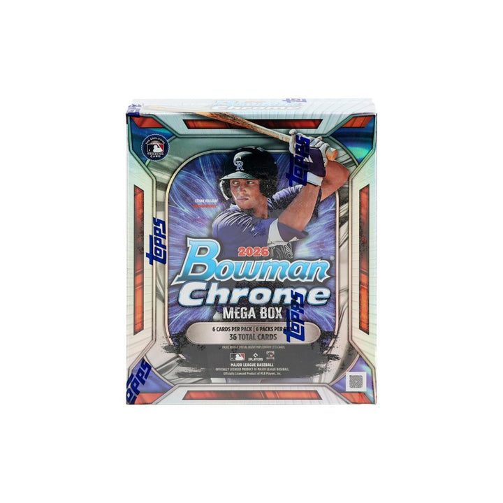 2026 Bowman Chrome Baseball Mega Box, factory sealed