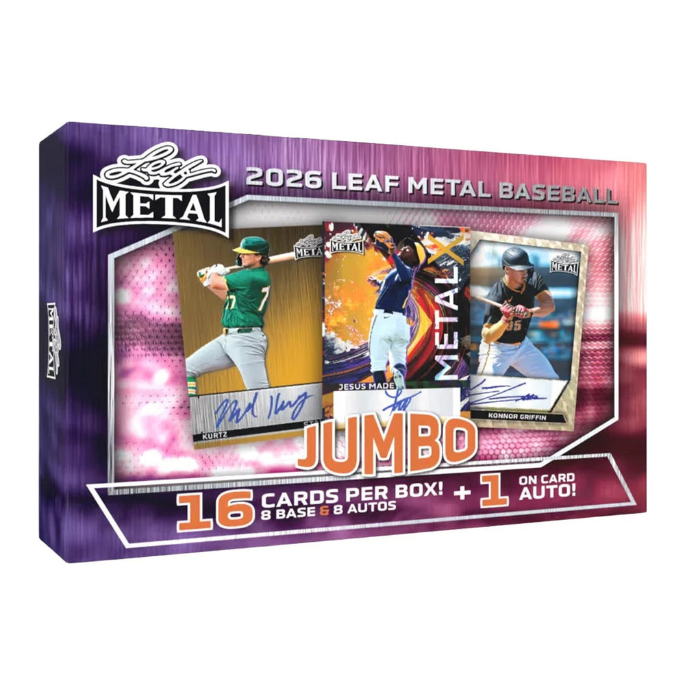 2026 Leaf Metal Baseball Hobby Jumbo Box