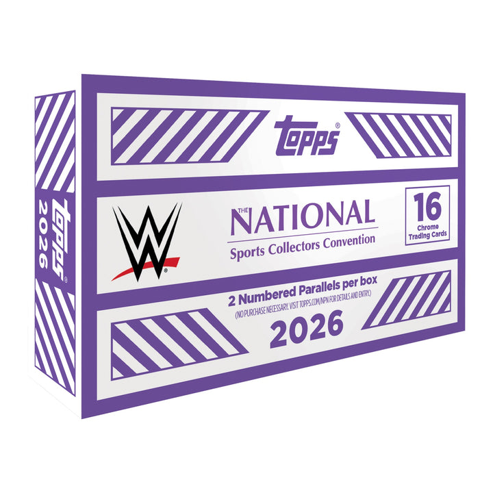 2026 Topps WWE National Sports Collectors Convention Box