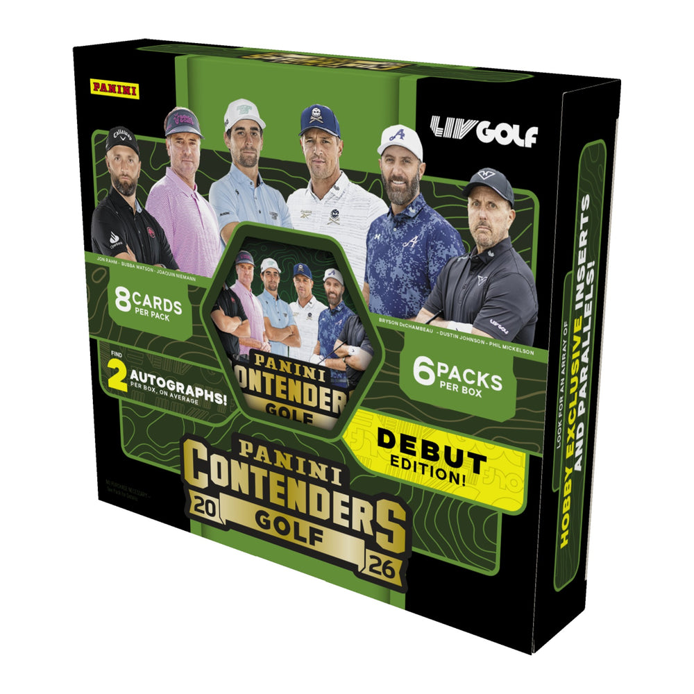 2026 Panini Contenders LIV Golf Hobby Box