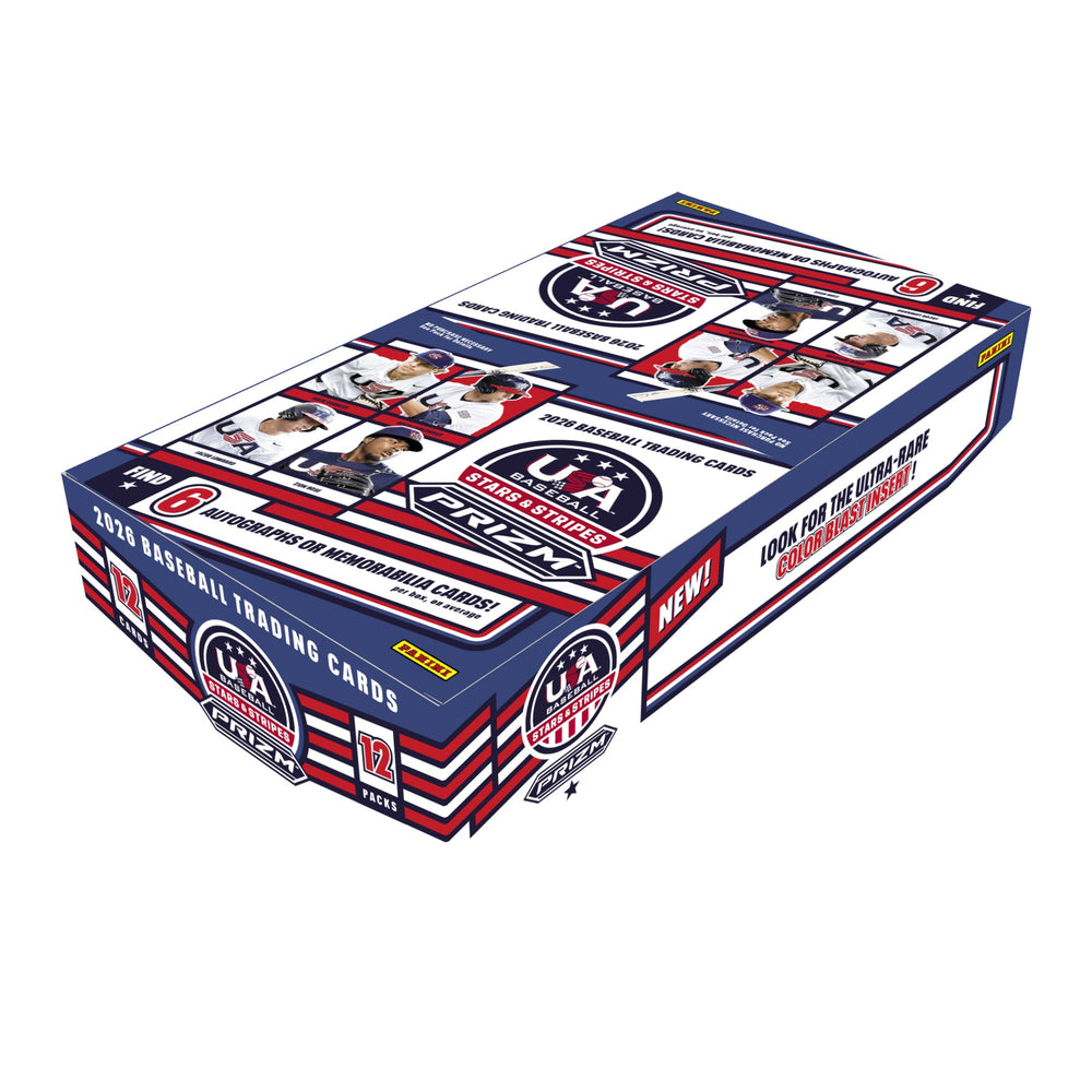 2026 Panini Prizm USA Stars & Stripes Baseball Hobby Box