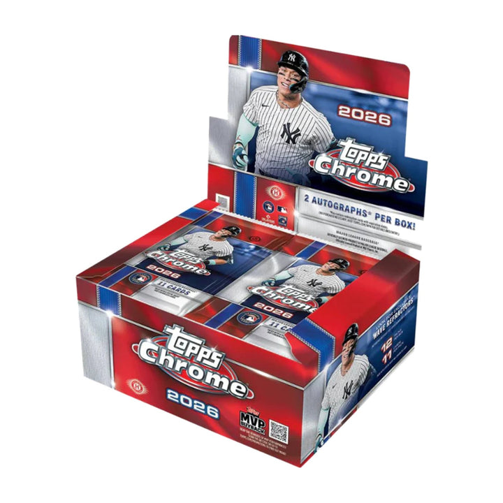 2026 Topps Chrome Baseball Jumbo Hobby Box