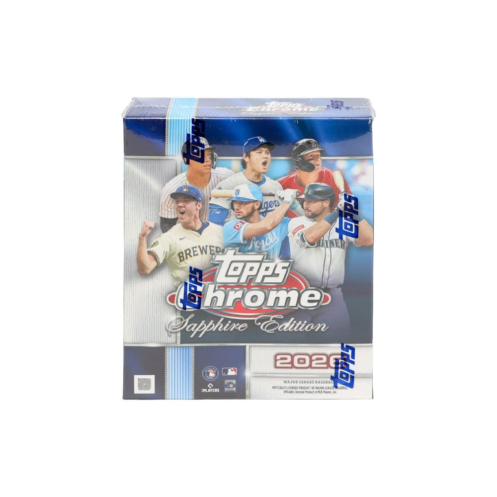 2026 Topps Chrome Baseball Sapphire Edition Box