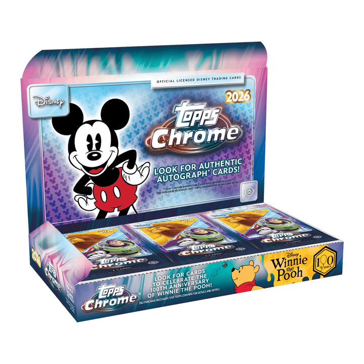 2026 Topps Chrome Disney Hobby Box