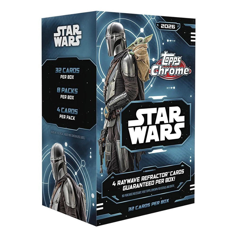2026 Topps Chrome Star Wars Blaster Box