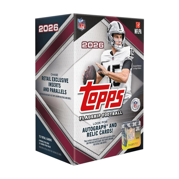 2026 Topps Flagship Football Blaster Case