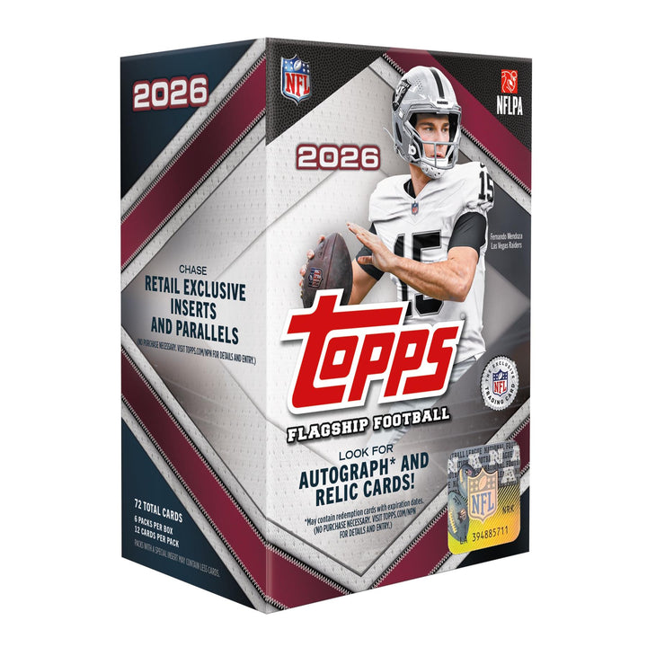 2026 Topps Flagship Football Blaster Pack