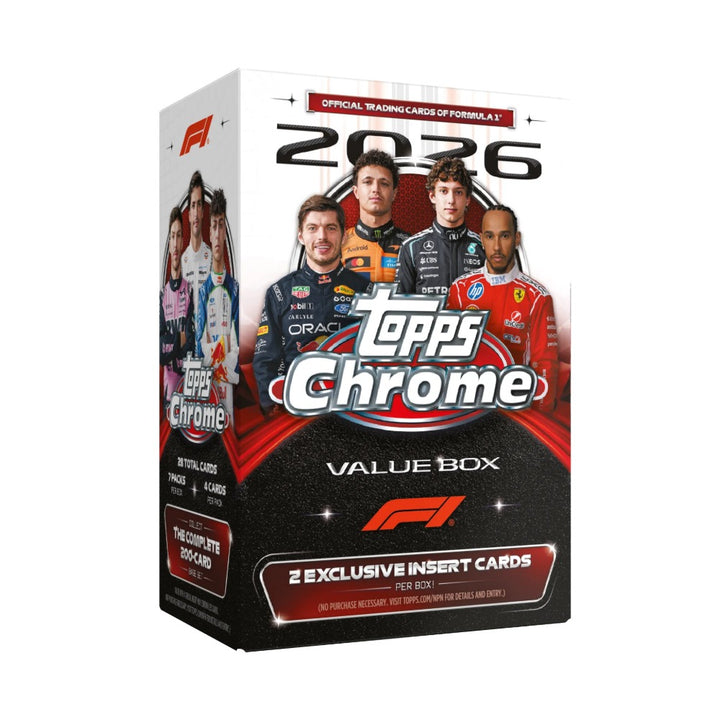2026 Topps Chrome Formula 1 Blaster Box