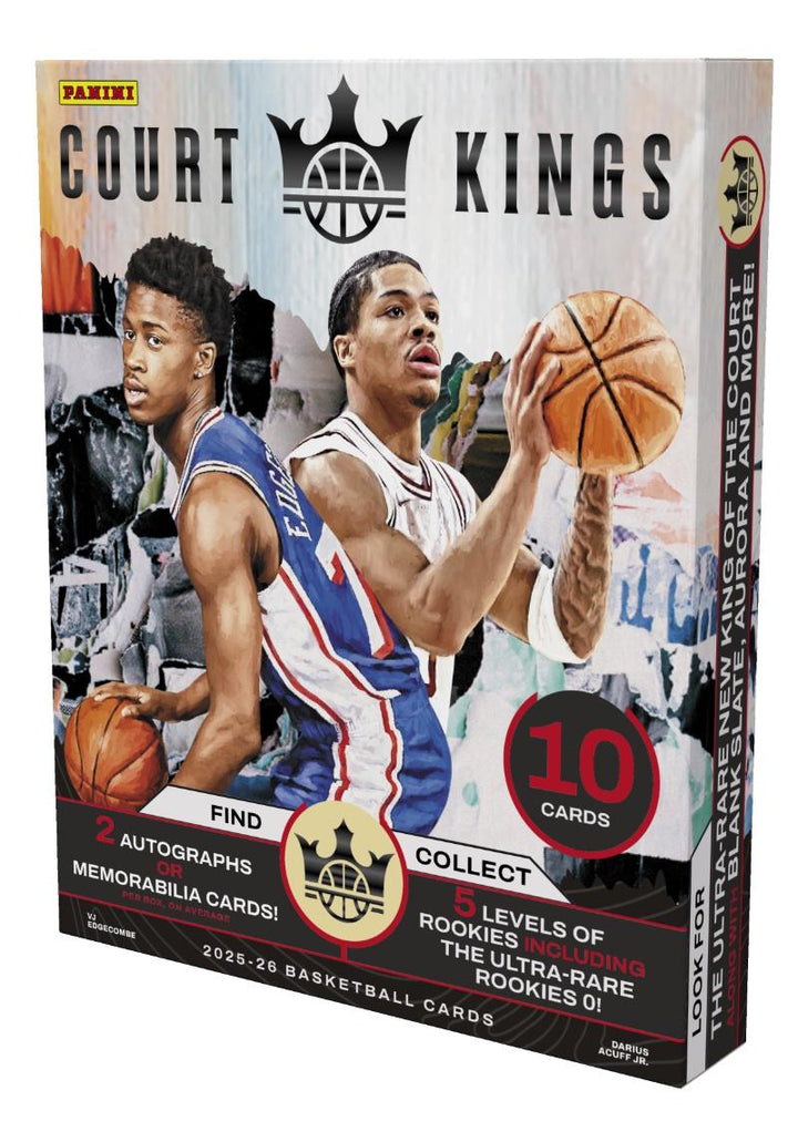 2025-26 Panini Court Kings Basketball Hobby Box