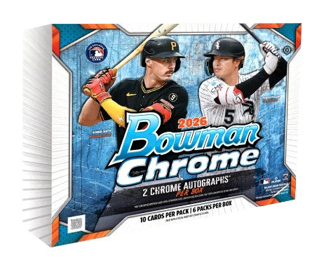 2026 Bowman Chrome Baseball Hobby Trading Cards