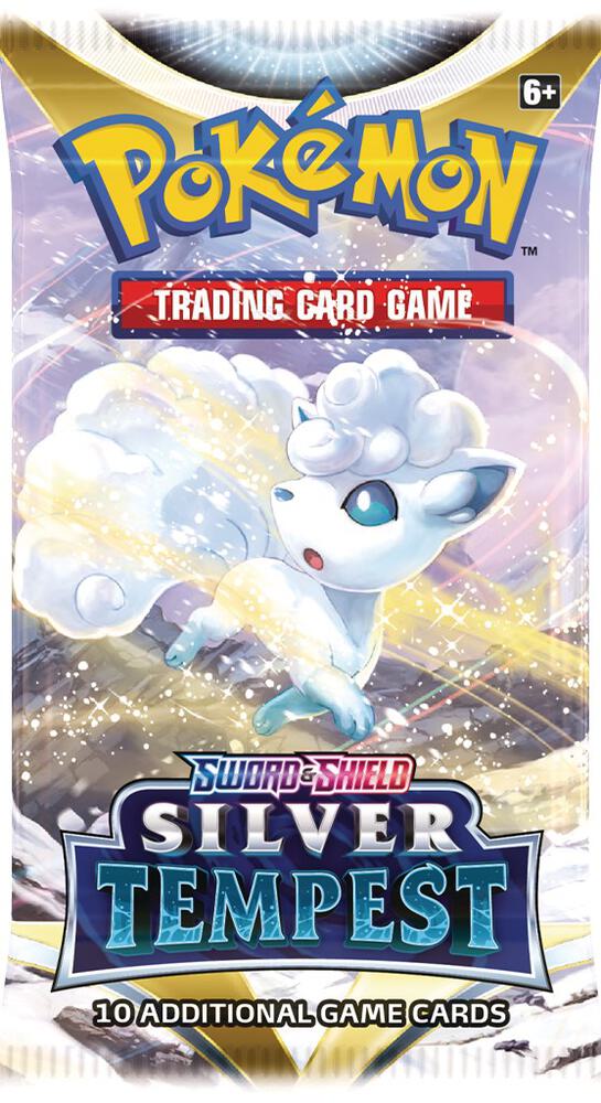 Pokemon Sword & Shield: Silver Tempest Booster Pack