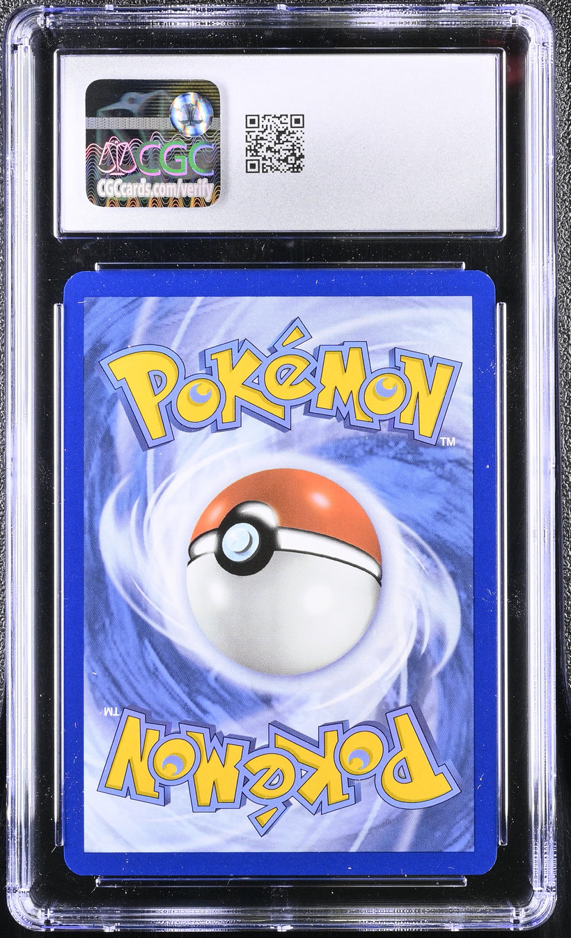 Pokemon 151 Charizard ex #199/165 CGC 10, back of the slab