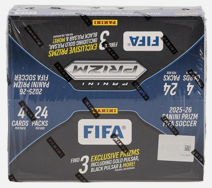 2025-26 Panini Prizm FIFA Soccer Retail Box