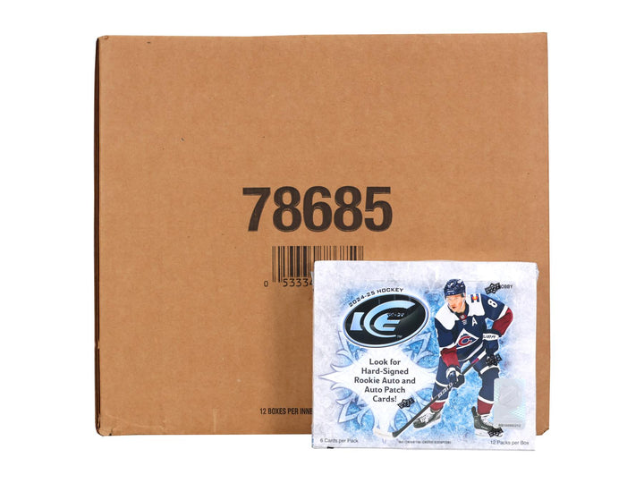 2024-25 Upper Deck Ice Hockey Hobby Case