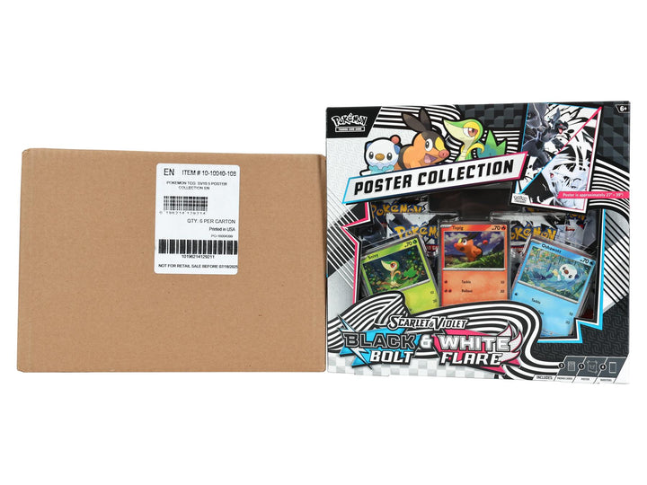 Pokemon Unova Poster Collection sealed 6-collection case