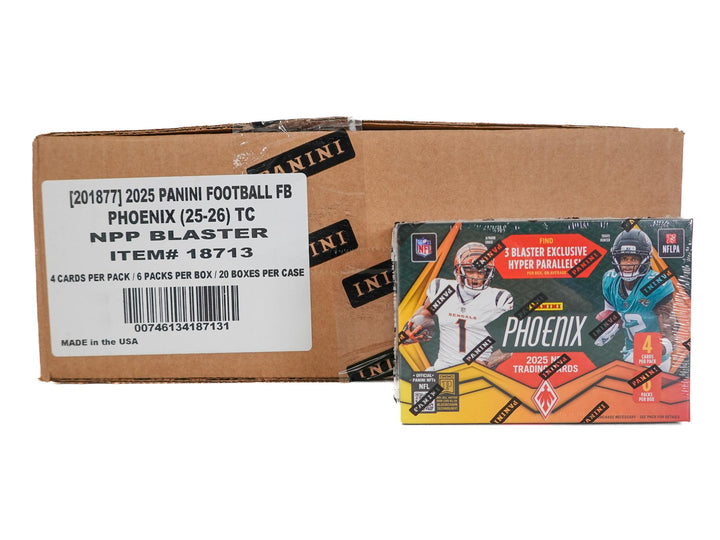 2025 Panini Phoenix Football Blaster Case