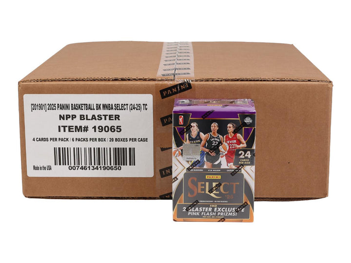 2025 Panini Select WNBA Basketball Blaster Case