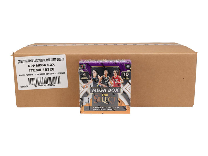 2025 Panini Select WNBA Basketball Mega Case