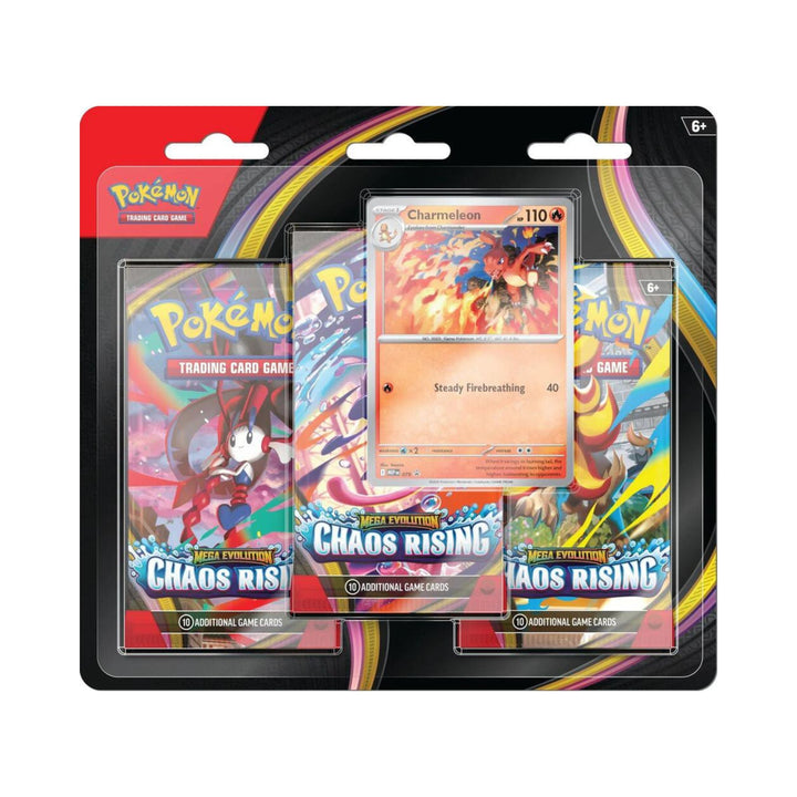 Pokemon Chaos Rising 3-Pack Blister [Charmeleon]