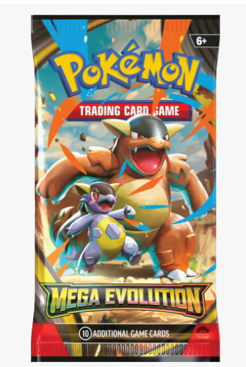 Pokemon TCG Mega Evolution Booster Pack