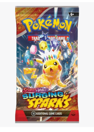 Pokemon TCG Scarlet and Violet Surging Sparks Booster Pack