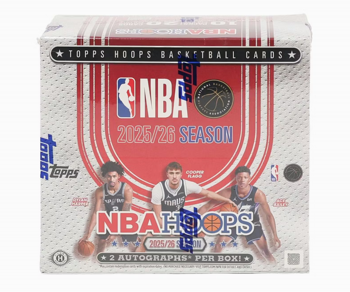 2025-26 Topps Hoops Basketball Hobby Jumbo Box