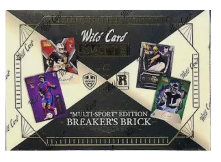 2025 Wild Card Matte Rookie Multi-Sport Breaker's Brick