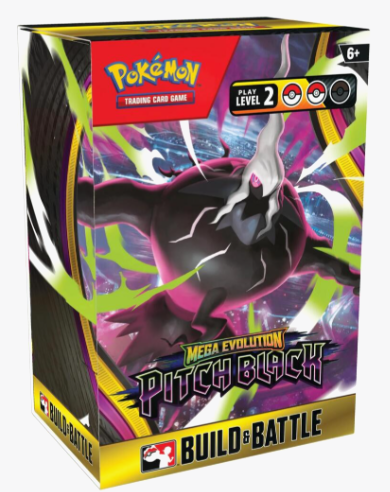 Pokemon Mega Evolution: Pitch Black Build & Battle Box