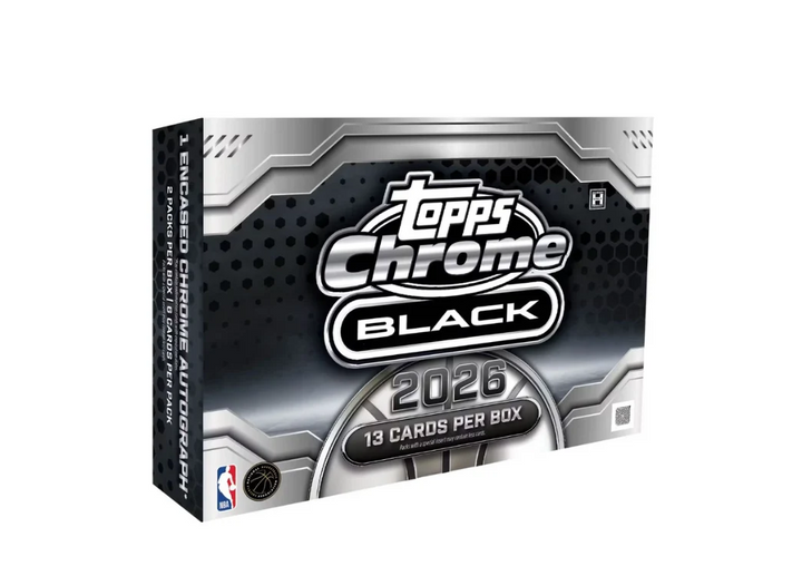 2025-26 Topps Chrome Black Basketball Hobby Box
