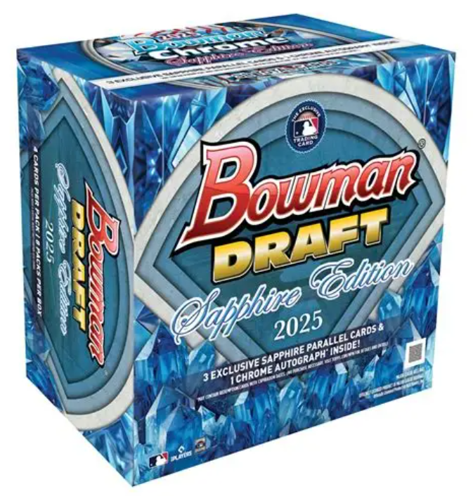 2025 Bowman Draft Baseball Sapphire Edition Hobby Box