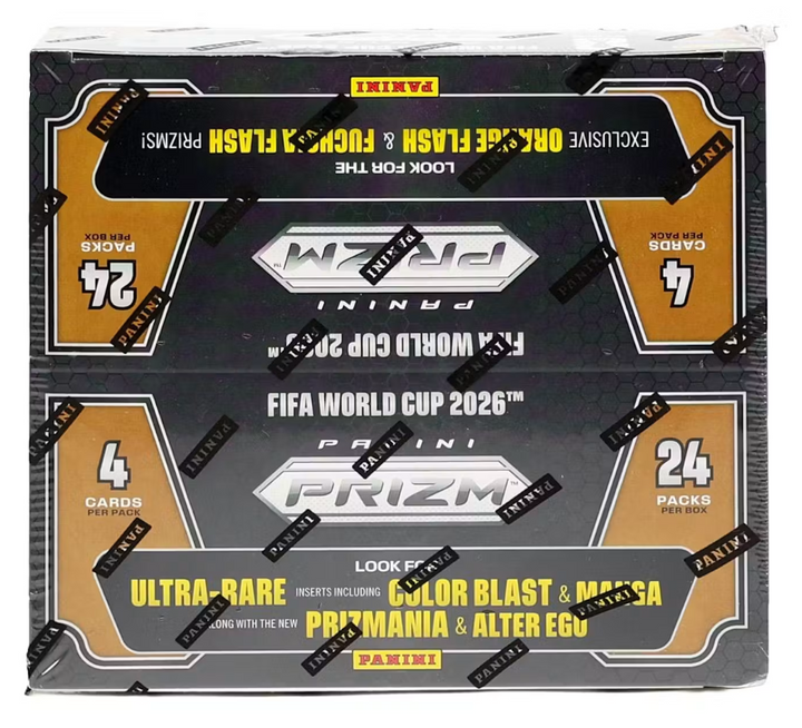 2026 Panini Prizm FIFA World Cup Soccer 24-Pack Retail Box