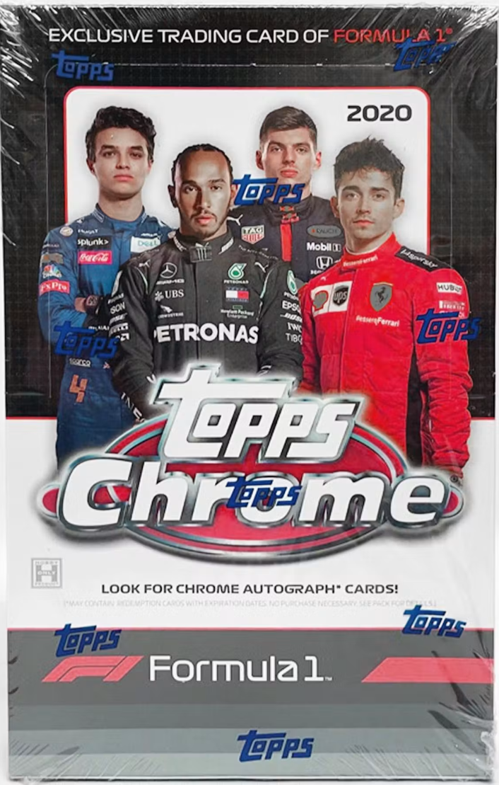 2020 Topps Chrome Formula 1 Racing Hobby Trading Cards
