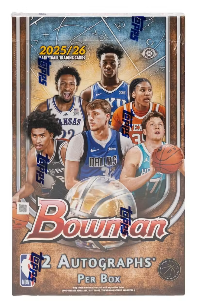 2025-26 Bowman Basketball Hobby Trading Cards