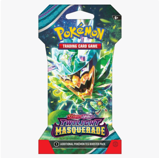 Pokemon Scarlet & Violet: Twilight Masquerade Sleeved Booster Pack