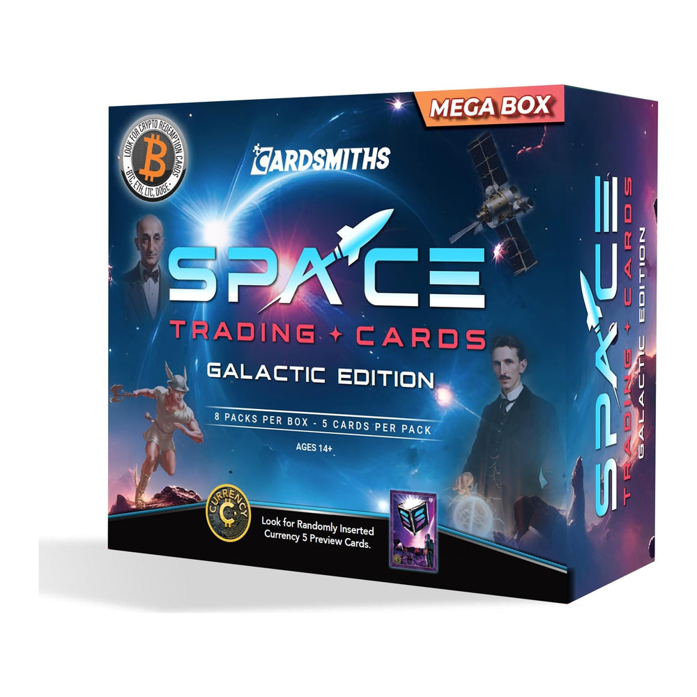 Cardsmiths Currency Space Trading Cards Mega Box (2025)
