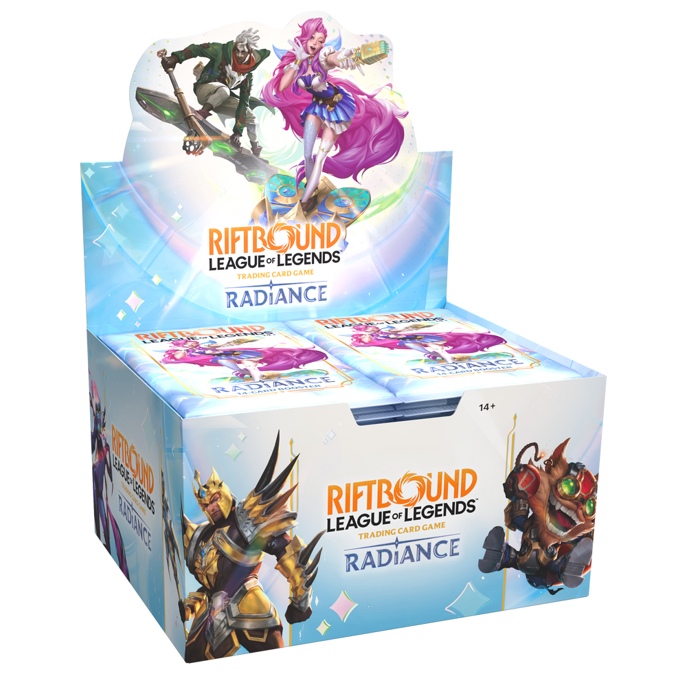 Riftbound League of Legends TCG Radiance Booster Display