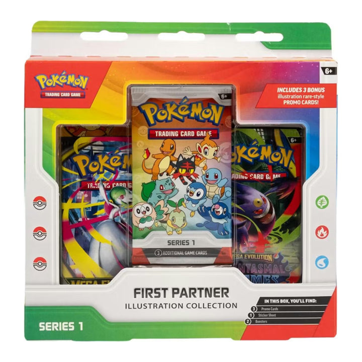 Pokemon TCG First Partner Illustration Collection Series 1 sealed box