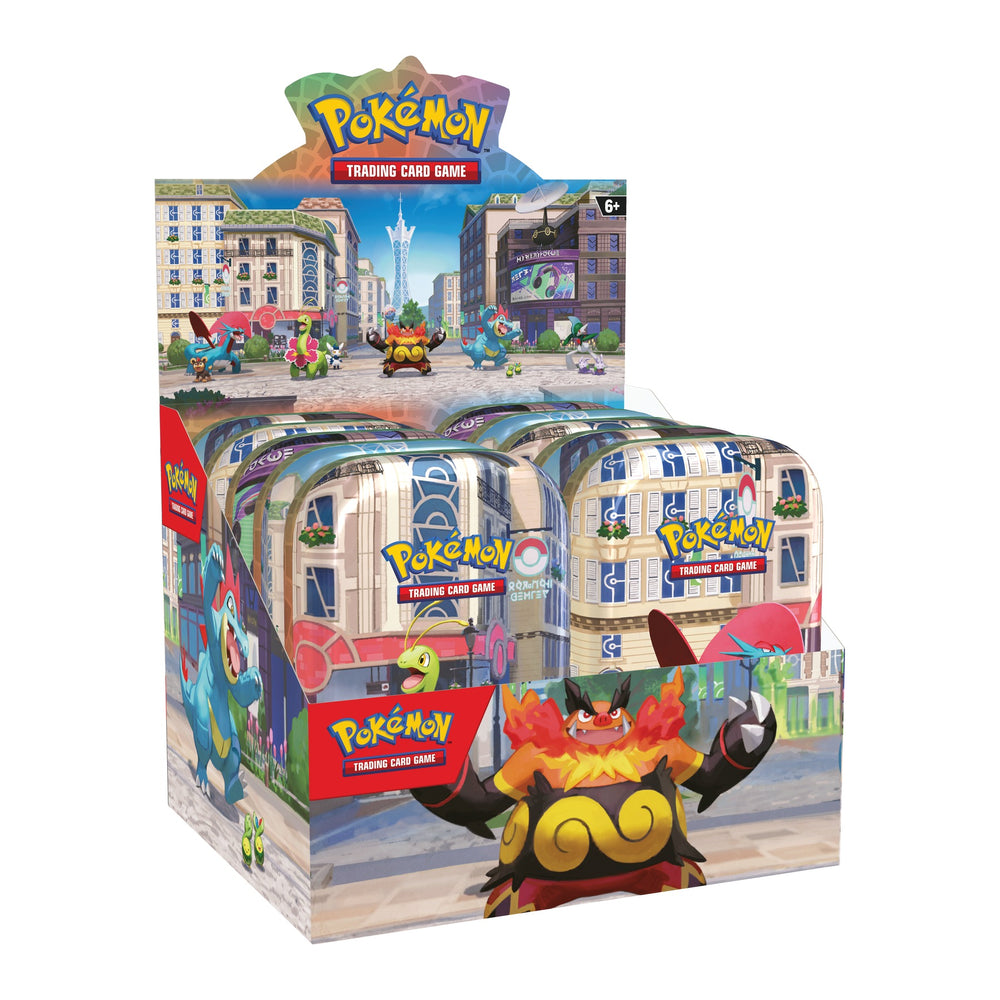 Pokemon TCG Lumiose City Mini Tin Display