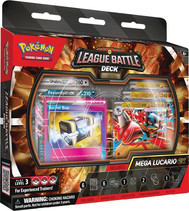 Pokemon TCG Mega Lucario ex League Battle Deck