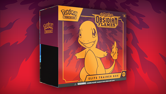 2023 Pokemon Scarlet & Violet Obsidian Flames Elite Trainer Box