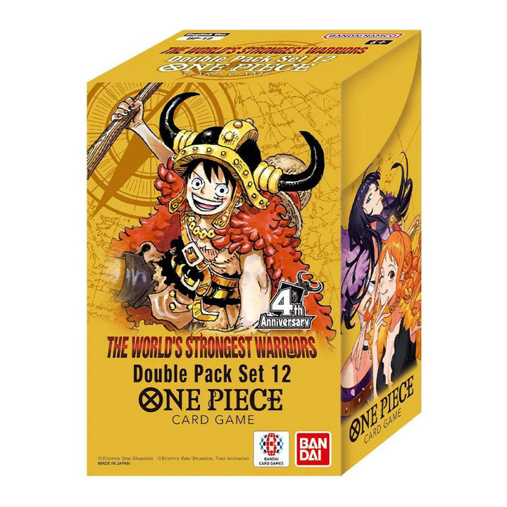 One Piece Card Game Double Pack Set Vol. 12 The World's Strongest Warriors