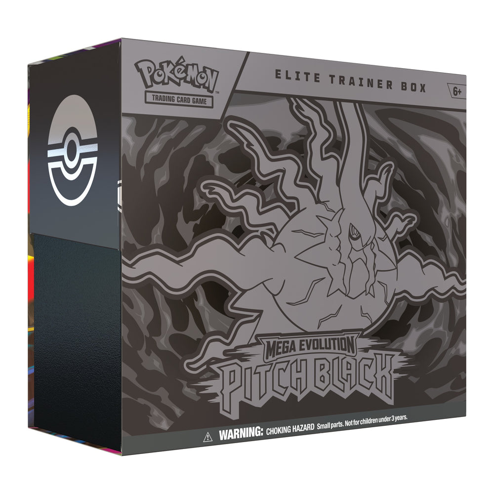 Pokemon Mega Evolution: Pitch Black Elite Trainer Box, one box from this sealed case of 10